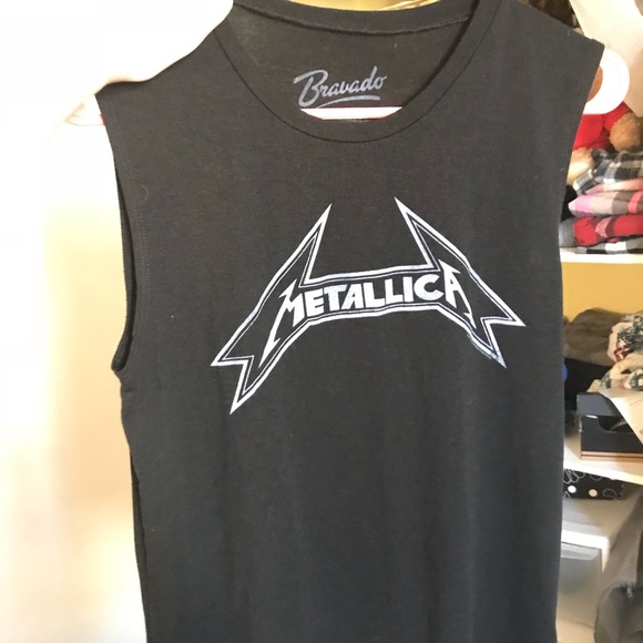 metallica sleeveless shirt